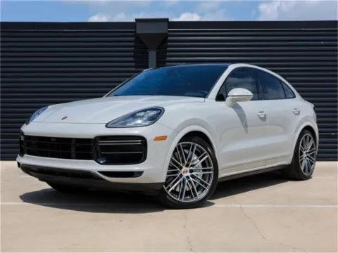 Gray 2022 Porsche Cayenne Turbo for sale in Austin, TX