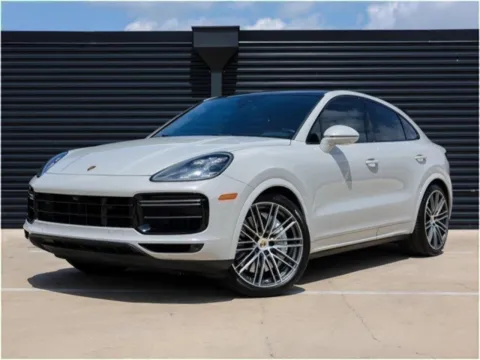 Gray 2022 Porsche Cayenne Turbo for sale in Austin, TX