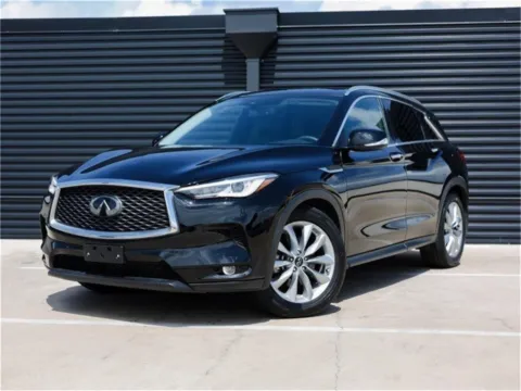 Black 2020 INFINITI QX50 LUXE for sale in Austin, TX