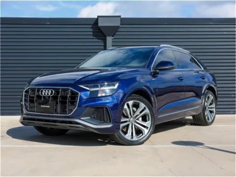 Blue 2020 Audi Q8 Premium Plus for sale in Austin, TX