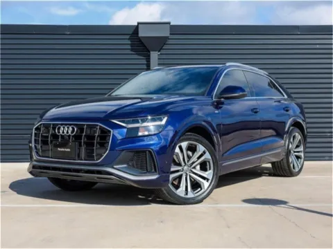 Blue 2020 Audi Q8 Premium Plus for sale in Austin, TX