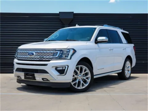 White 2019 Ford Expedition Platinum for sale in Austin, TX