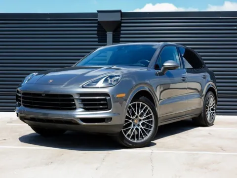 Gray 2021 Porsche Cayenne for sale in Austin, TX