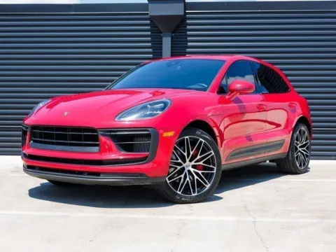 Red 2022 Porsche Macan S for sale in Austin, TX