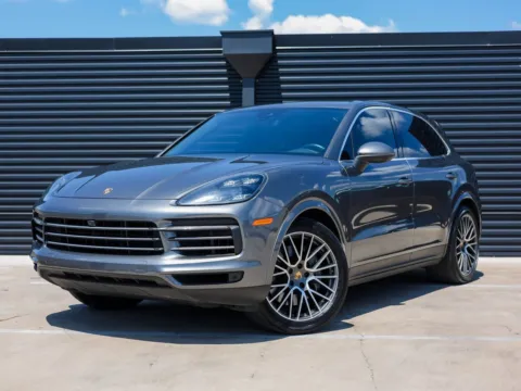 Gray 2022 Porsche Cayenne S for sale in Austin, TX