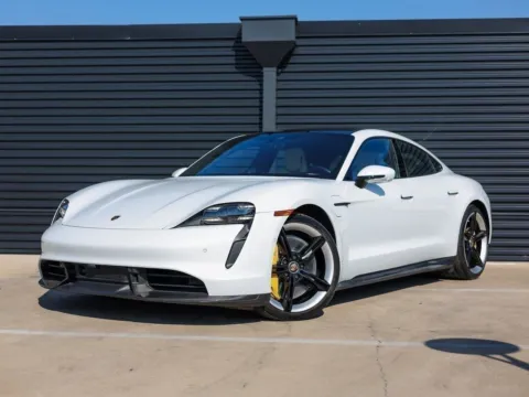 White 2020 Porsche Taycan Turbo S for sale in Austin, TX
