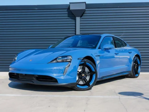 Blue 2022 Porsche Taycan for sale in Austin, TX
