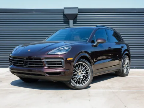 Brown 2022 Porsche Cayenne Platinum Edition for sale in Austin, TX