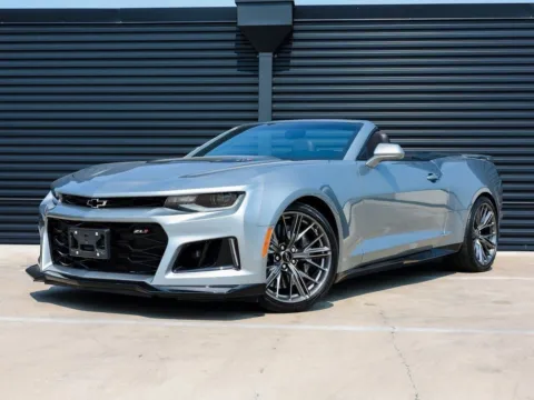 Gray 2023 Chevrolet Camaro ZL1 for sale in Austin, TX