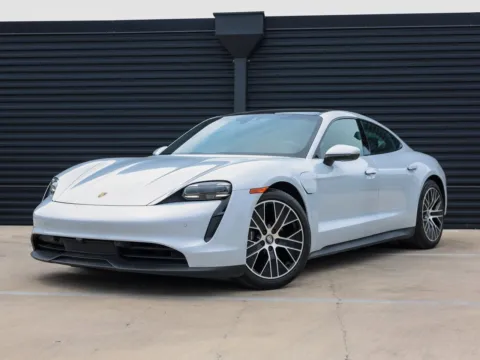 Gray 2022 Porsche Taycan for sale in Austin, TX
