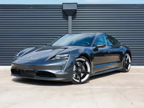 Gray 2021 Porsche Taycan 4S for sale in Austin, TX