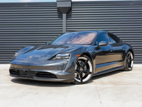 Gray 2021 Porsche Taycan 4S for sale in Austin, TX
