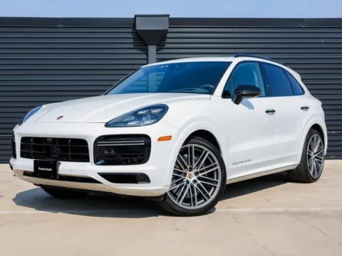 White 2022 Porsche Cayenne Turbo for sale in Austin, TX
