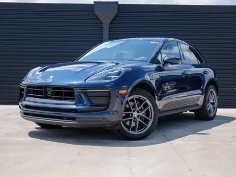 Blue 2022 Porsche Macan for sale in Austin, TX