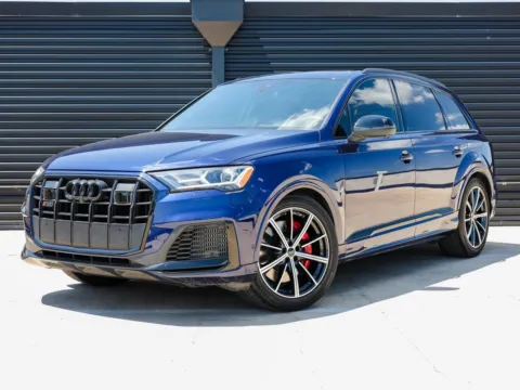 Blue 2022 Audi SQ7 Prestige for sale in Austin, TX