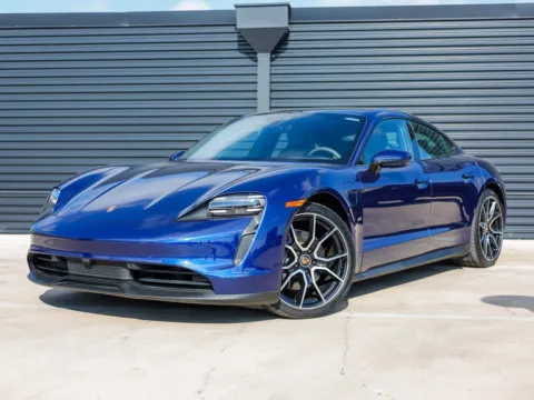 Blue 2023 Porsche Taycan for sale in Austin, TX