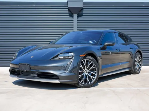 Gray 2022 Porsche Taycan 4 for sale in Austin, TX