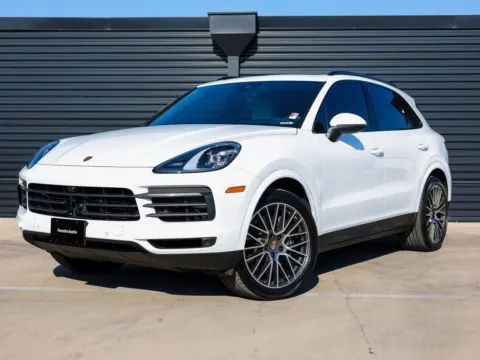 White 2023 Porsche Cayenne Platinum Edition for sale in Austin, TX