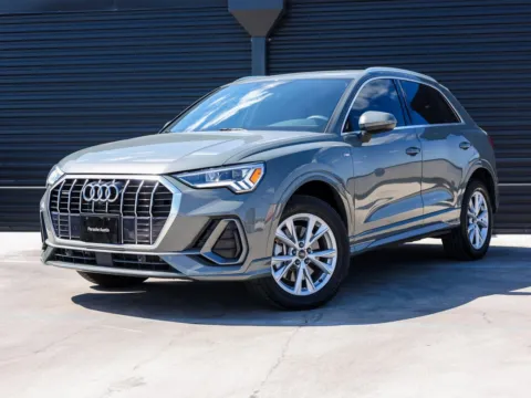 Gray 2022 Audi Q3 S line Premium Plus for sale in Austin, TX