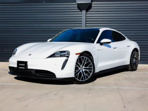 White 2021 Porsche Taycan for sale in Austin, TX