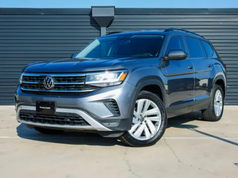 Gray 2021 Volkswagen Atlas 3.6L V6 SE w/Technology for sale in Austin, TX