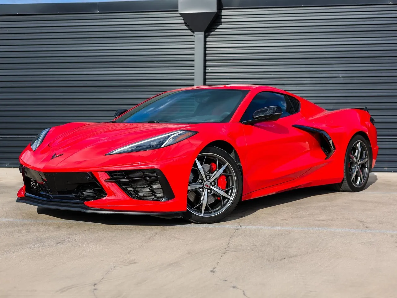 Red 2021 Chevrolet Corvette 2LT for sale in Austin, TX