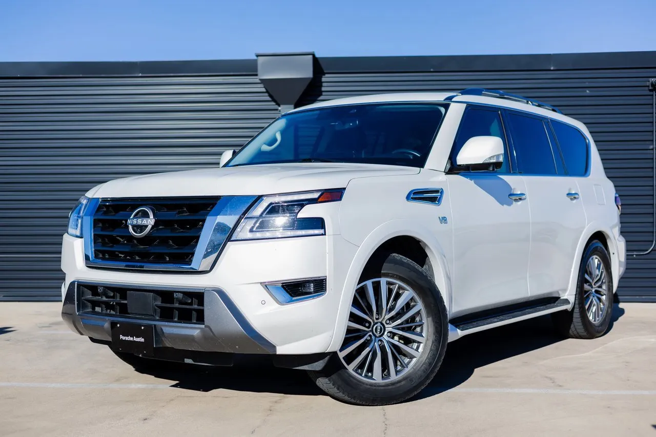 White 2022 Nissan Armada SL for sale in Austin, TX