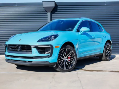 Blue 2023 Porsche Macan S for sale in Austin, TX