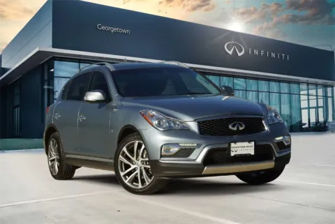 Blue 2017 INFINITI QX50 for sale in Georgetown, TX
