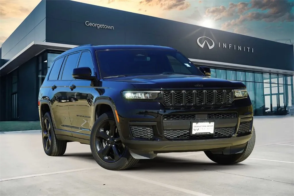 Black 2022 Jeep Grand Cherokee L Altitude for sale in Georgetown, TX