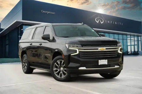 Black 2023 Chevrolet Suburban LT for sale in Georgetown, TX