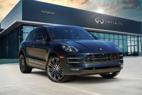 Blue 2018 Porsche Macan Turbo for sale in Georgetown, TX
