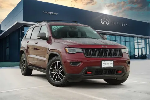 Red 2019 Jeep Grand Cherokee Trailhawk for sale in Georgetown, TX