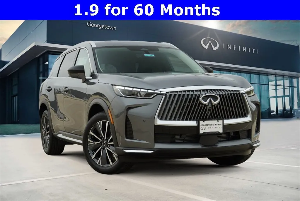 Gray 2026 INFINITI QX60 LUXE for sale in Georgetown, TX