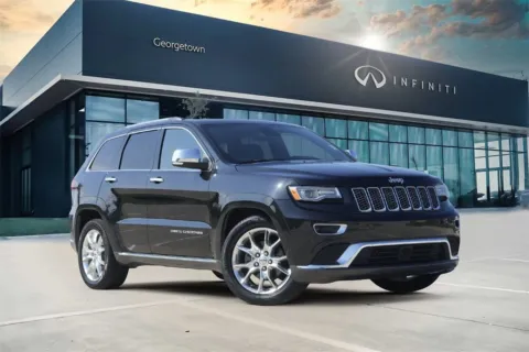 Black 2015 Jeep Grand Cherokee Summit for sale in Georgetown, TX