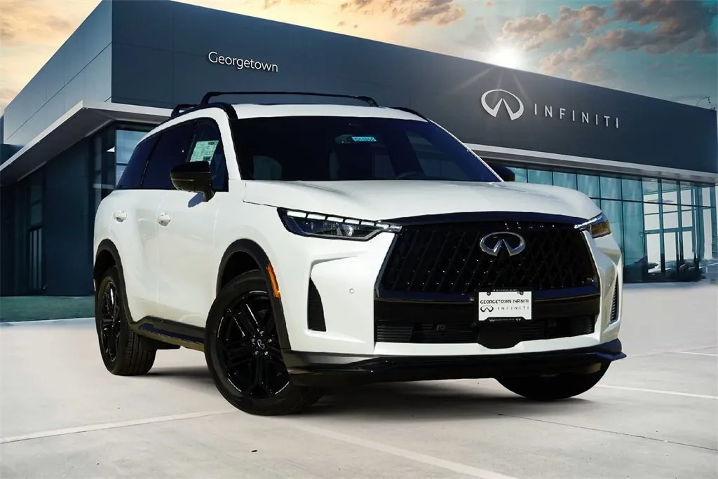 White 2026 INFINITI QX60 SPORT for sale in Georgetown, TX