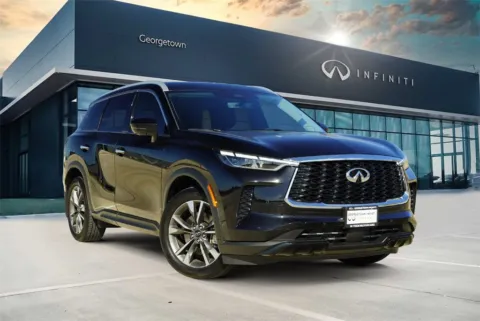 Black 2025 INFINITI QX60 LUXE for sale in Georgetown, TX
