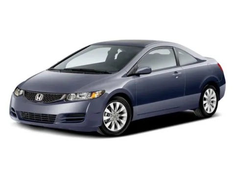 Black 2009 Honda Civic Cpe EX for sale in Georgetown, TX