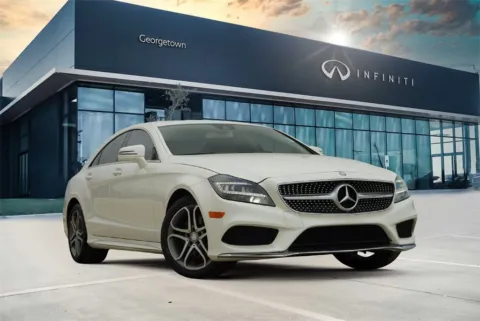 White 2015 Mercedes-Benz CLS-Class CLS 400 for sale in Georgetown, TX