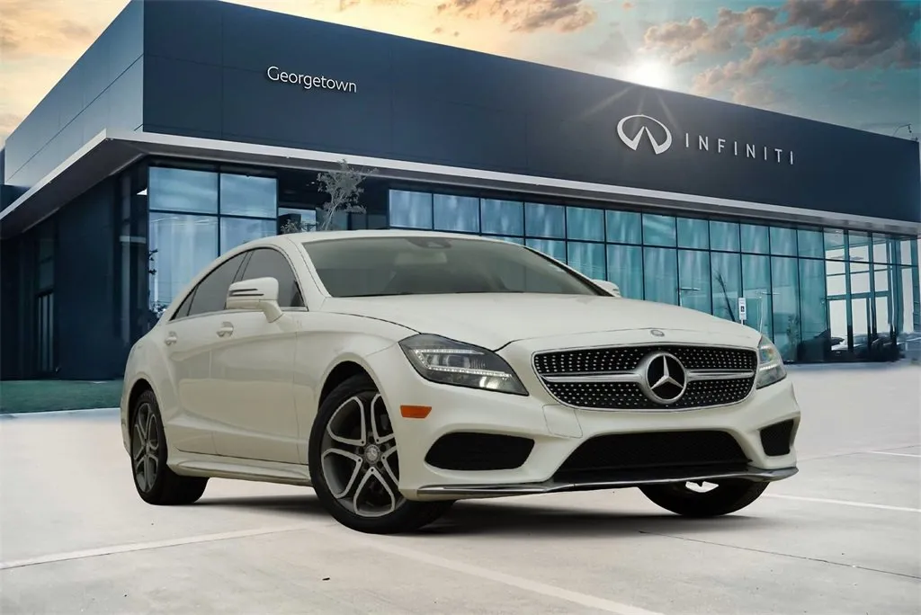 White 2015 Mercedes-Benz CLS-Class CLS 400 for sale in Georgetown, TX