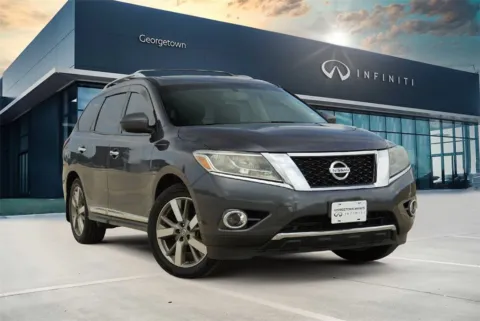 Gray 2014 Nissan Pathfinder Platinum for sale in Georgetown, TX