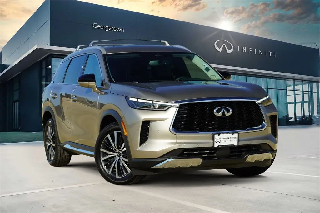 Silver 2022 INFINITI QX60 SENSORY for sale in Georgetown, TX