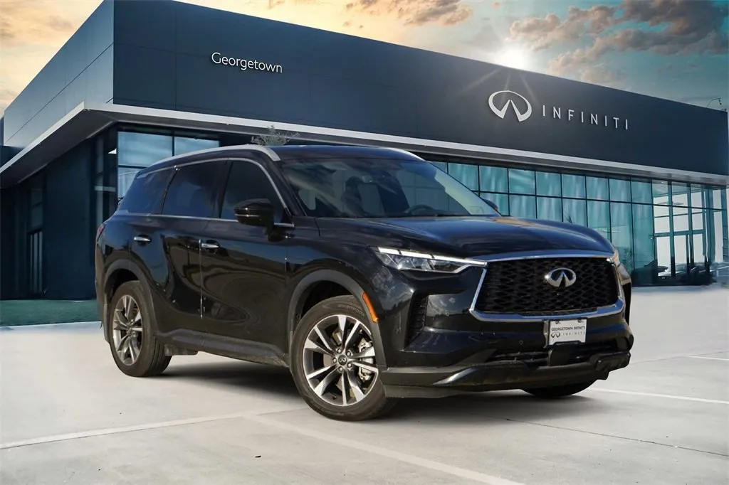 Black 2025 INFINITI QX60 LUXE for sale in Georgetown, TX
