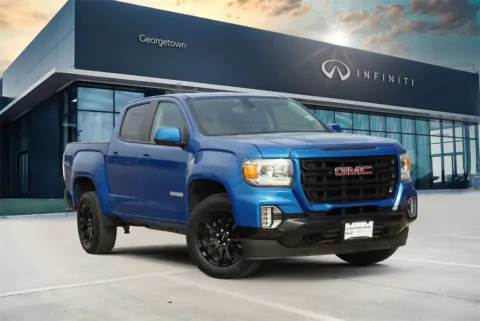 Blue 2022 GMC Canyon 4WD Elevation for sale in Georgetown, TX