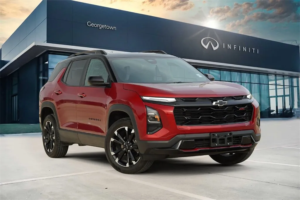 Red 2025 Chevrolet Equinox FWD RS for sale in Georgetown, TX