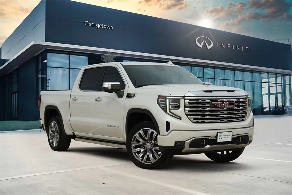 White 2024 GMC Sierra 1500 Denali for sale in Georgetown, TX