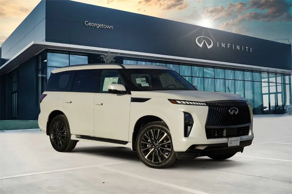 White 2026 INFINITI QX80 AUTOGRAPH for sale in Georgetown, TX