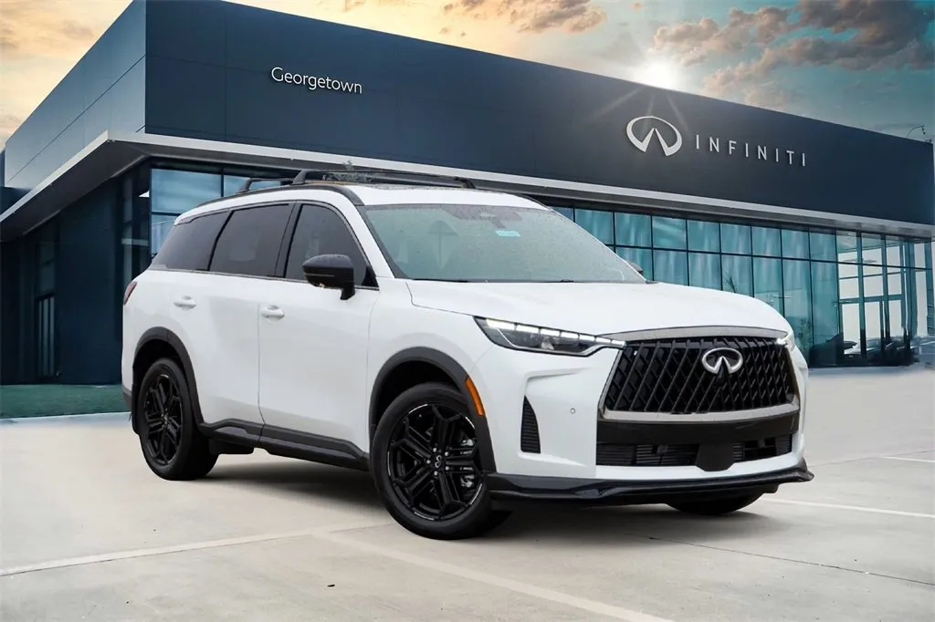 White 2026 INFINITI QX60 SPORT for sale in Georgetown, TX
