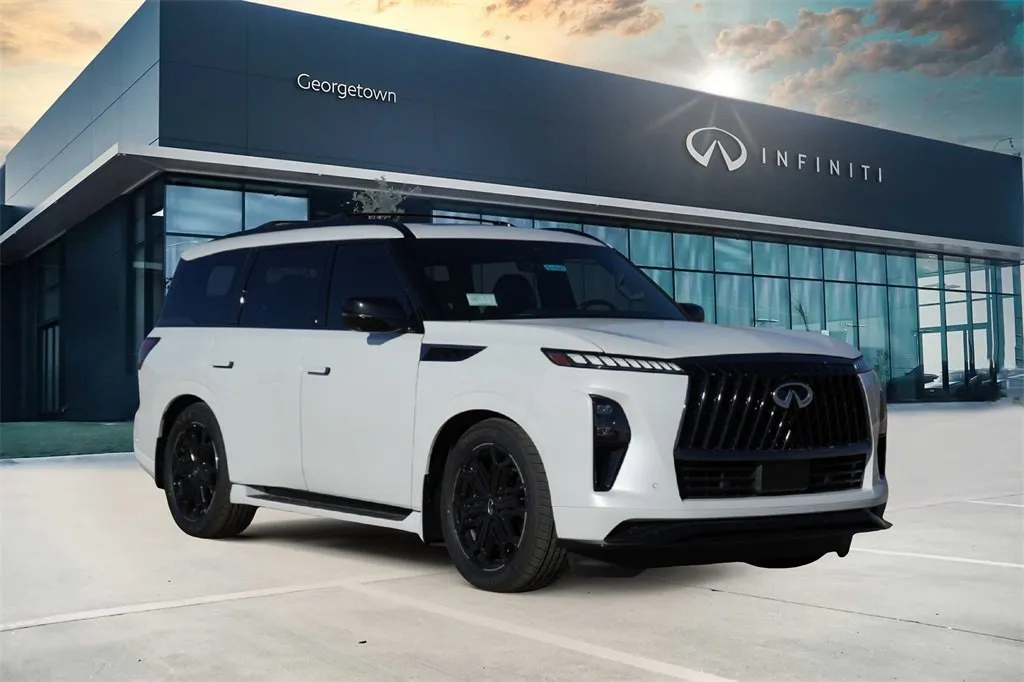 White 2026 INFINITI QX80 SPORT for sale in Georgetown, TX