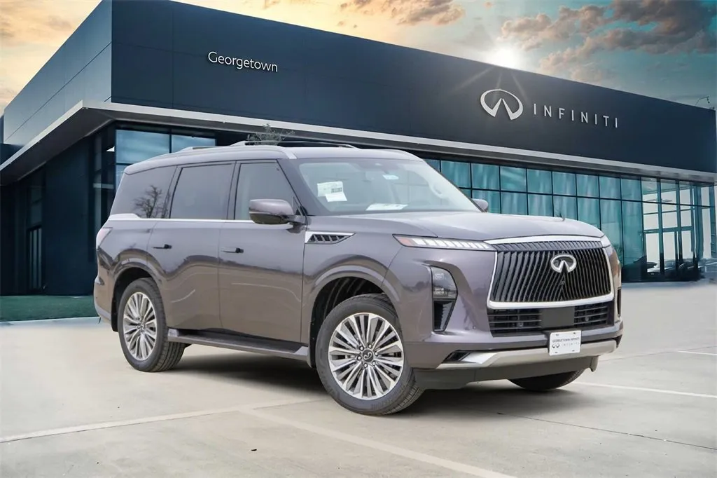 Gray 2026 INFINITI QX80 LUXE for sale in Georgetown, TX